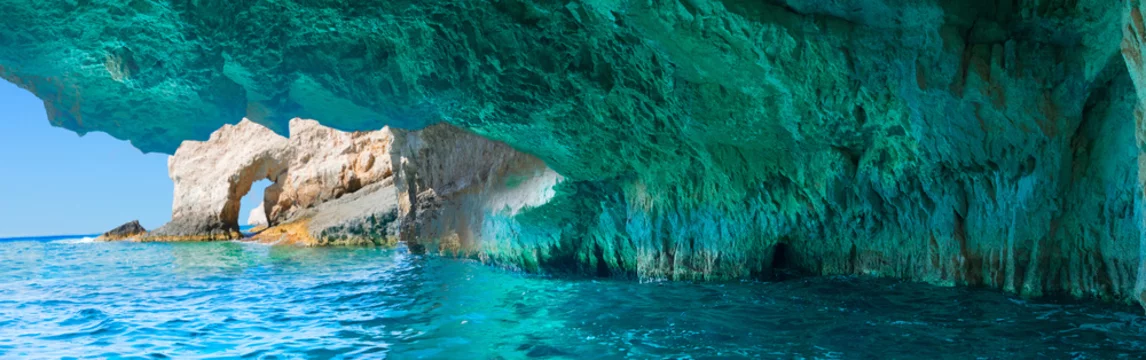Beautiful lanscape of Zakinthos island