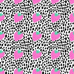 Summer seamless fruit pattern for fabrics and packaging and gifts and cards and kids