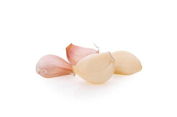 Garlic bulb isolated on white background
