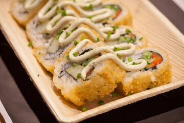 Gourmet deep fried sushi - Tempura sushi