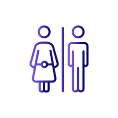 Toilet Signs Icon