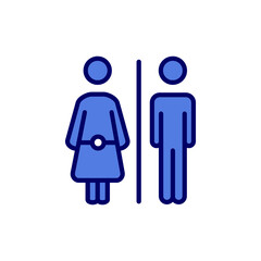 Toilet Signs Icon