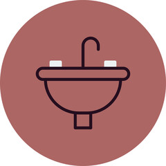 Obraz premium Sink Icon