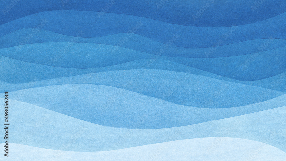 Aufkleber blue azure turquoise abstract watercolor background for textures backgrounds and web banners design.