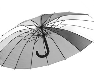 Opened umbrella in rainbow colors - symbol for protection and diversity