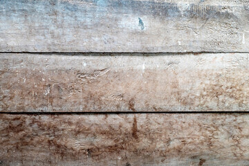 The old wooden scene is a wooden wall that is used to put wooden beams together to form a wooden wall.