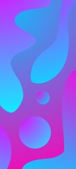 Light blue and purple mix abstract fluid mobile phone wallpaper. Abstract gradient wallpaper. Best abstract wallpaper with beautiful geometric shapes. Totally modern abstract background.