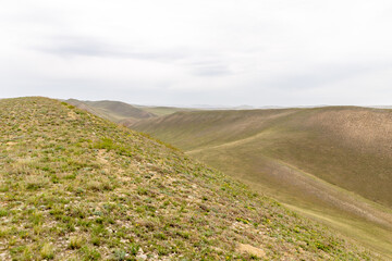 Long mountains, Orenburg region, Southern Urals, Russia.