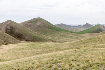 Long mountains, Orenburg region, Southern Urals, Russia.