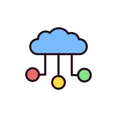 cloud Network Icon