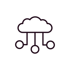 cloud Network Icon