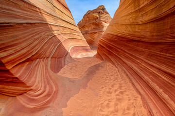 The Wave, North Coyote Buttes, Paria Canyon-Vermilion Cliffs Wilderness of the Colorado Plateau