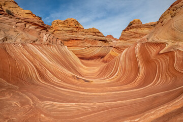 The Wave, North Coyote Buttes, Paria Canyon-Vermilion Cliffs Wilderness of the Colorado Plateau