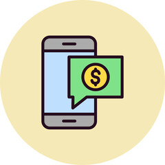 Mobile Banking Icon