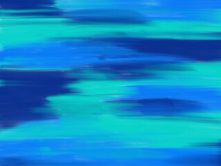 インクで描いたような青系の抽象背景