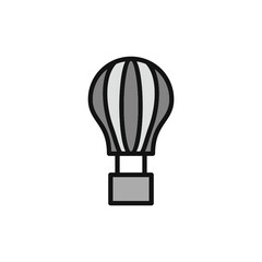 Obraz premium Hot Air Balloon Icon