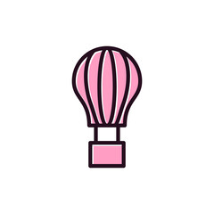 Hot Air Balloon Icon