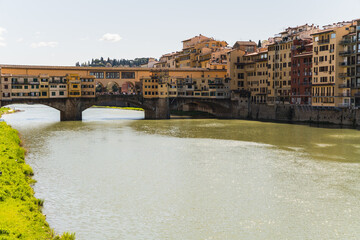 Obraz premium view of the Ponte Vecchio in Florence, Italy