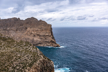 Fototapeta na wymiar Cap de Formentor in Palma de Mallorca