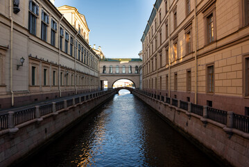 Fototapeta na wymiar St. Petersburg, Russia. City view with famous landmarks