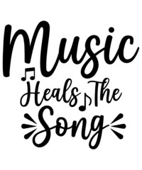 Music Quotes SVG Bundle, Music Lover SVG, Music Instrument SVG, song quote svg,