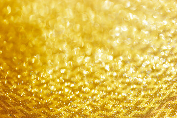 Gold glitter texture