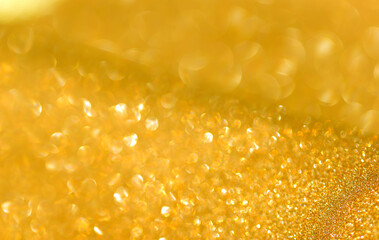 Gold glitter texture