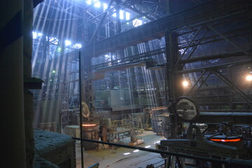 Metallurgical plant workshop