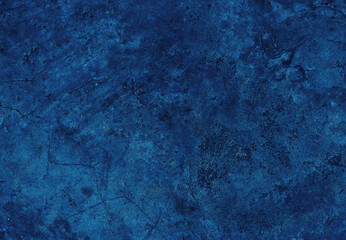 Blue cement wall background with abstract pattern in retro concept for wallpaper or graphic design