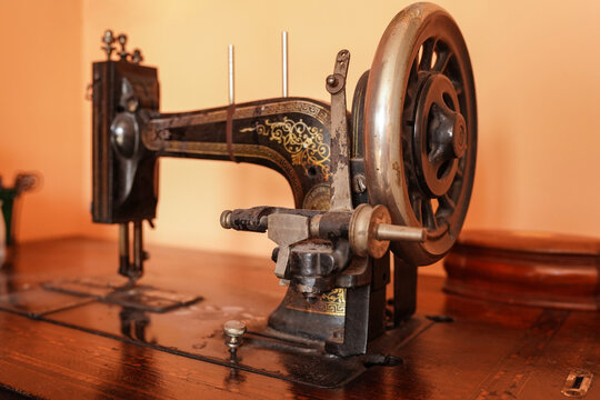 old sewing machine