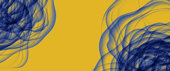 abstract background with waves © Юлия Баринова