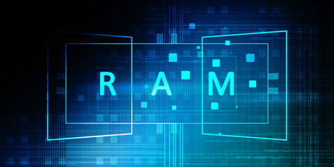 2d rendering technology background illustration
