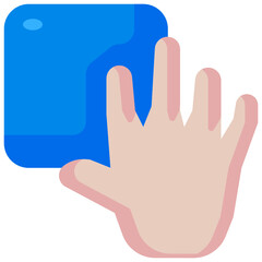 hand flat icon