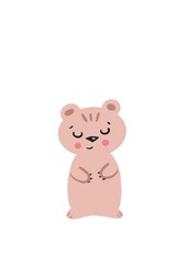 Obraz na płótnie Canvas Cute bear, lovely bear, teddy bear