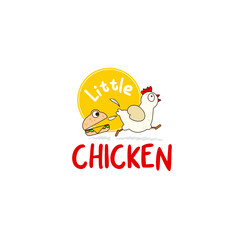 Chicken Logo - PacMan Chicken - Chicken Burger