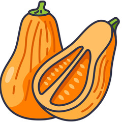 butternut line icon