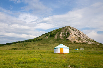 Fototapeta na wymiar Toratau shihan. Sterlitamak city, republic Bashkortostan, Russia
