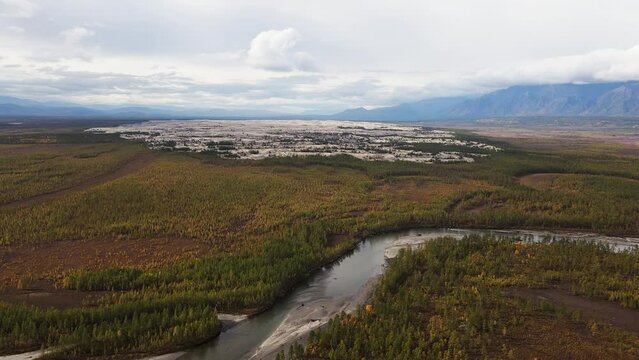 Chara Sands is a tract, which is a sandy massif in the Trans-Baikal Territory