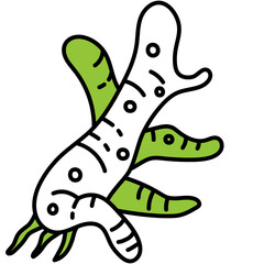 ginger one color icon