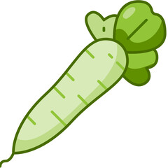 radish Two Tone icon