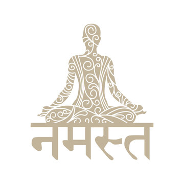 Yoga Alphabet, Letter R Formed by Body of Yogi Stock Image - Image of  asana, human: 149735265