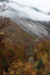 Paisajes otoñales del Pirineo