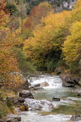 Paisajes otoñales del Pirineo