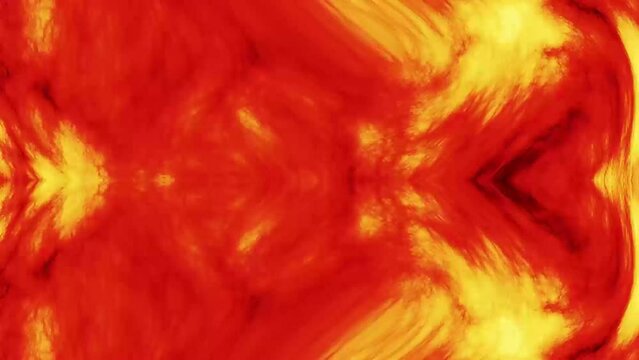 Hot Burning Background Digital Rendering