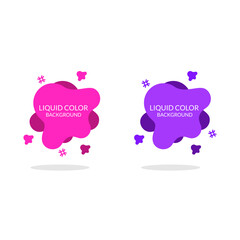 Liquid Sticker Discount label Price Promotion Vector Design