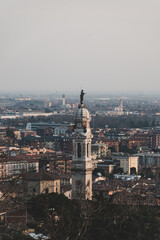 Obraz premium panoramic views from Citta Alta, Bergamo, italy
