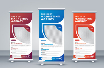 Corporate Roll Up Banner