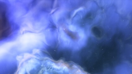 Deep space nebula with stars. Bright and vibrant Multicolor Starfield Infinite space outer space background with nebulas and stars. Star clusters, nebula outer space background 3d render	
