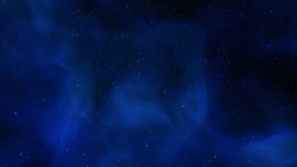 Fototapeta premium Deep space nebula with stars. Bright and vibrant Multicolor Starfield Infinite space outer space background with nebulas and stars. Star clusters, nebula outer space background 3d render 