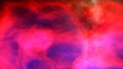 Deep space nebula with stars. Bright and vibrant Multicolor Starfield Infinite space outer space background with nebulas and stars. Star clusters, nebula outer space background 3d render	
